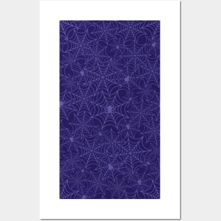 Spider web pattern. Posters and Art